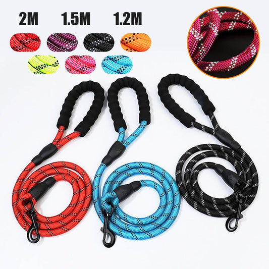 Hot Dog Leash Reflective Nylon