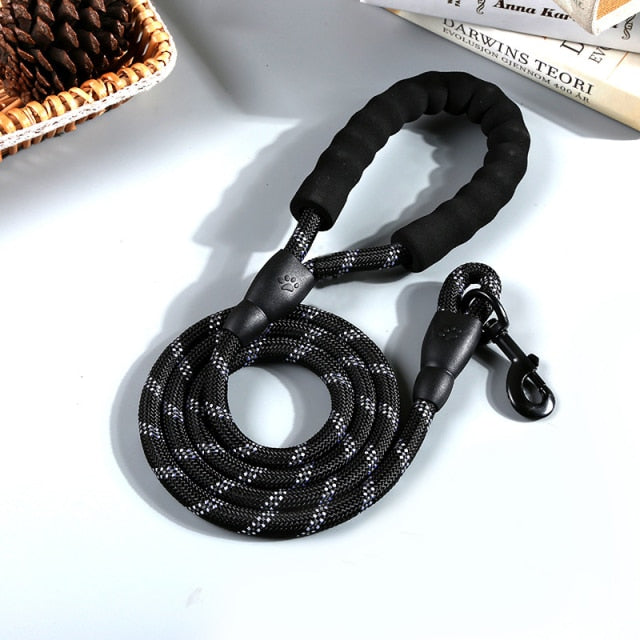 Hot Dog Leash Reflective Nylon