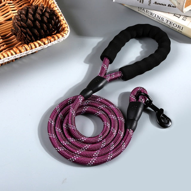 Hot Dog Leash Reflective Nylon