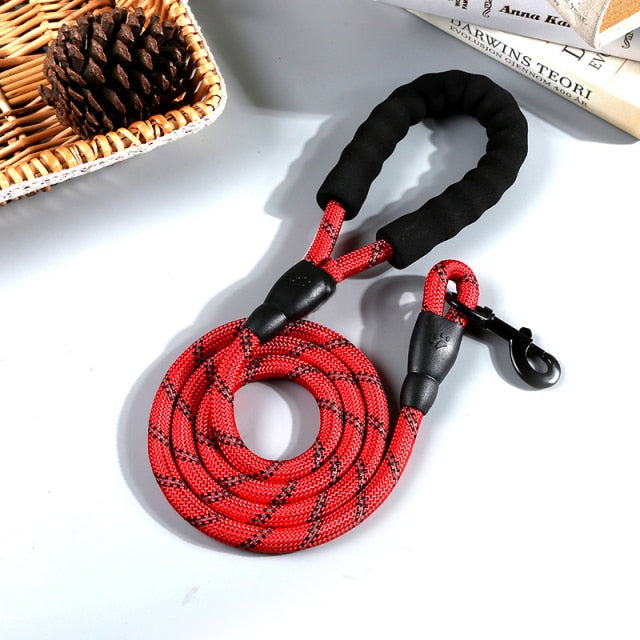 Hot Dog Leash Reflective Nylon