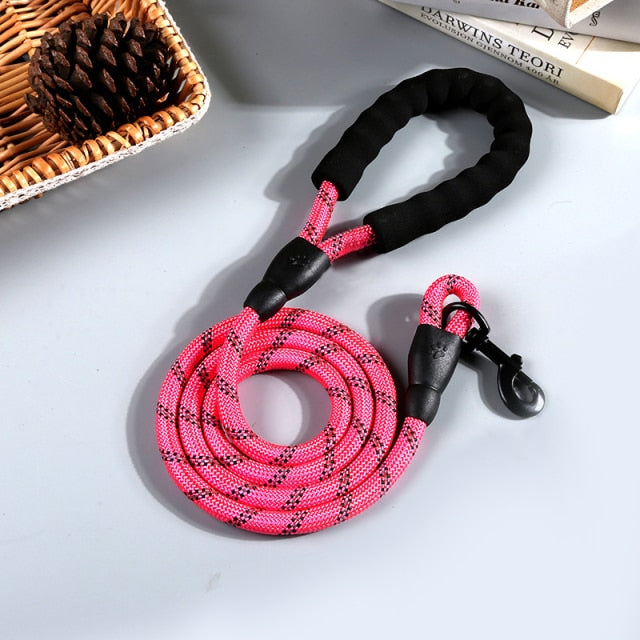 Hot Dog Leash Reflective Nylon