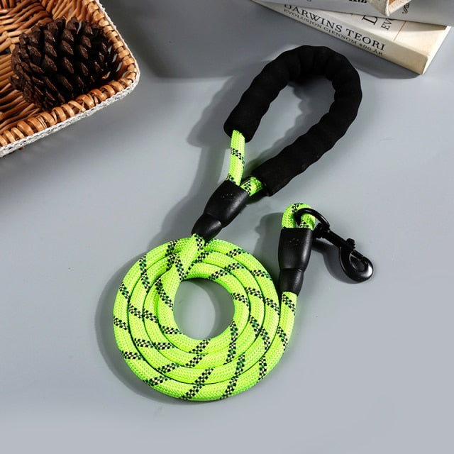 Hot Dog Leash Reflective Nylon