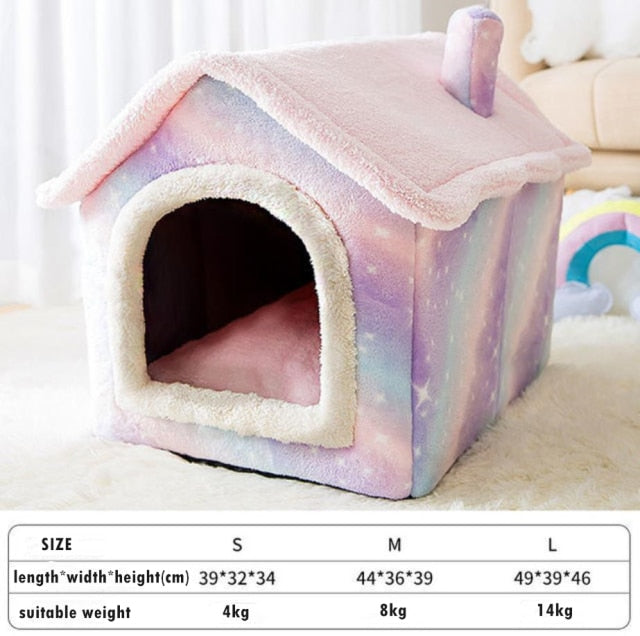 Foldable Deep Sleep Pet Cat House