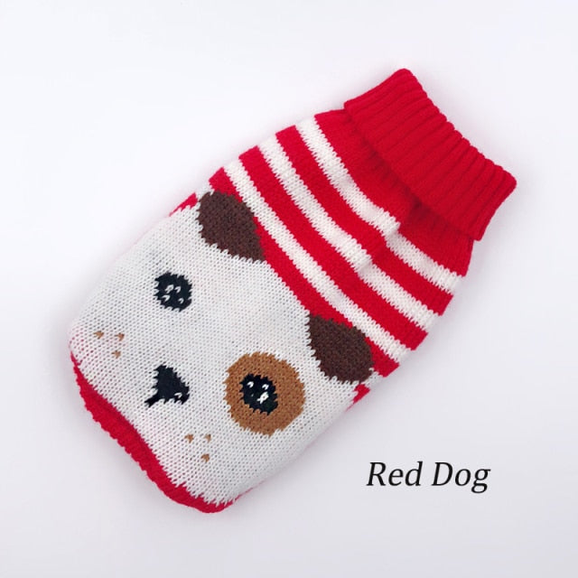 Knitted Sweater for Small Medium Dogs