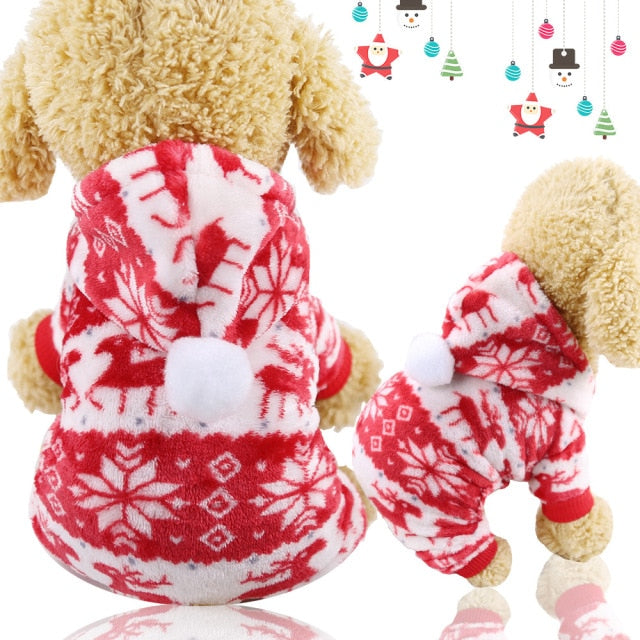 Soft Warm Pet Dog Jumpsuits