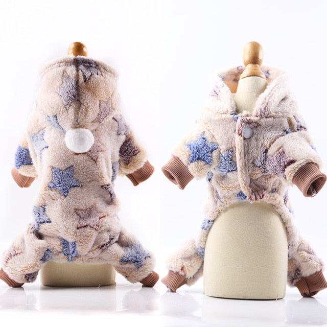 Soft Warm Pet Dog Jumpsuits