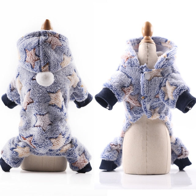 Soft Warm Pet Dog Jumpsuits