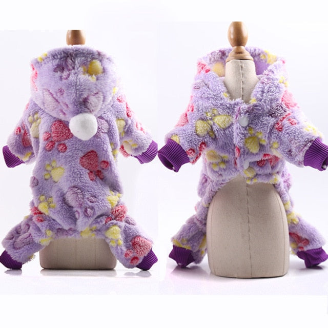 Soft Warm Pet Dog Jumpsuits