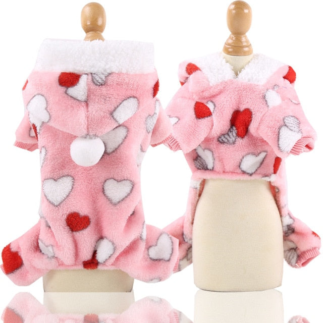 Soft Warm Pet Dog Jumpsuits